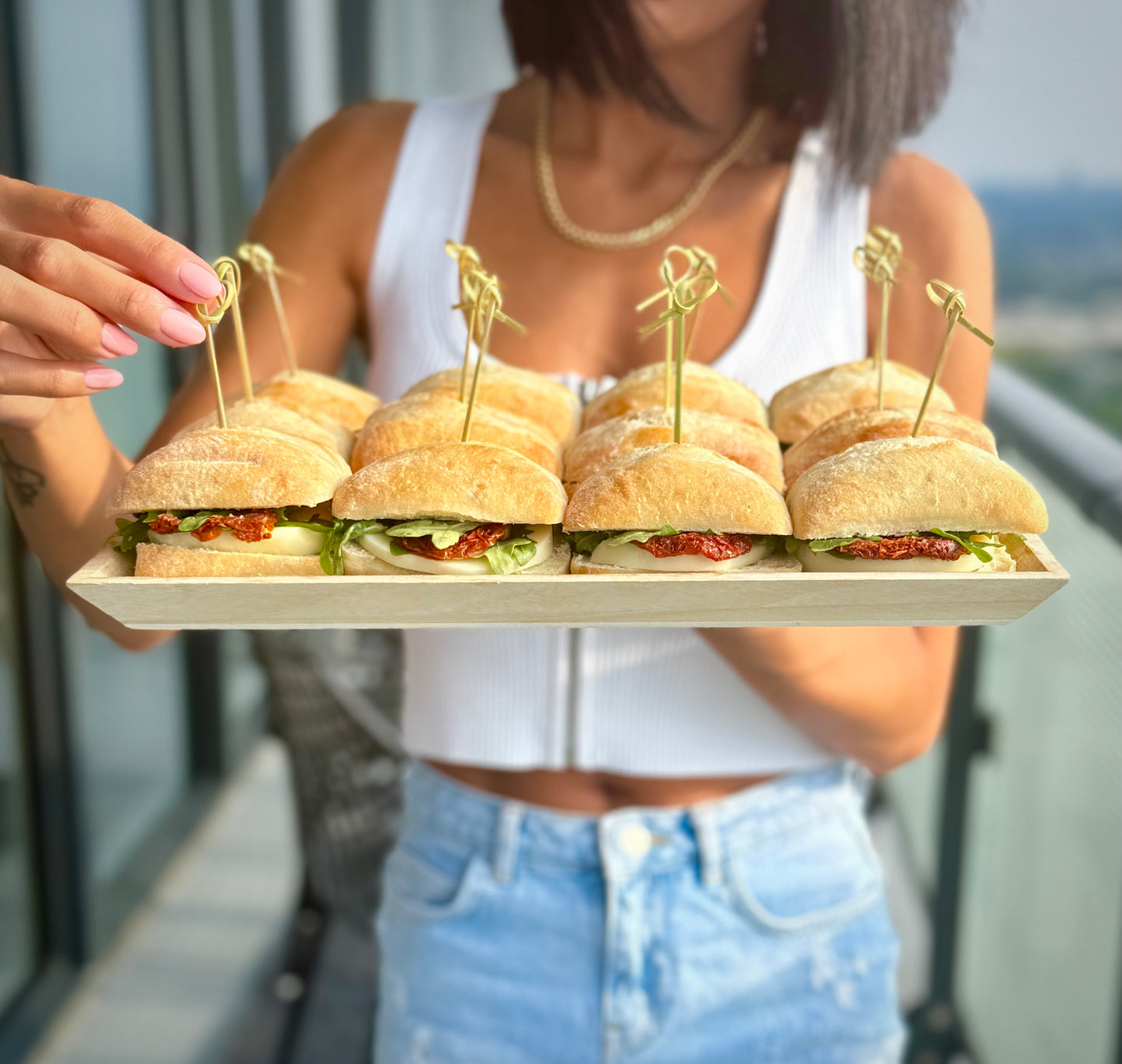 Veggie Harmony Sandwich Platter - 12 Sandwiches